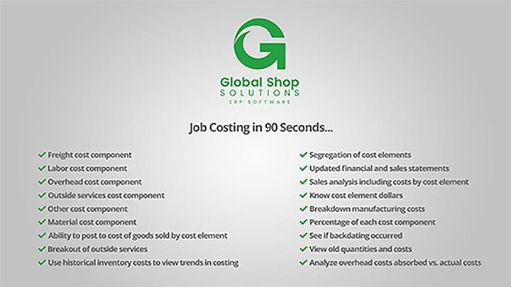 Job Costing in 90 Seconds