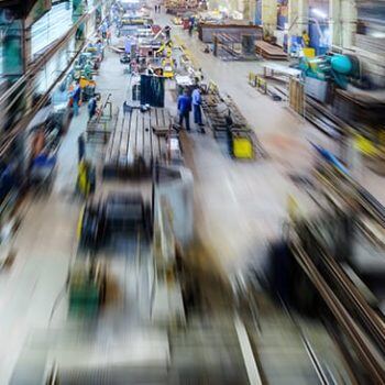 Busy shop floor