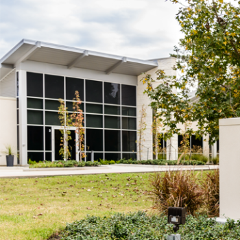 Front of an office building