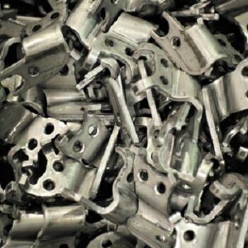 Pile of metal parts