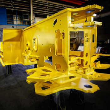 Large yellow metal piece