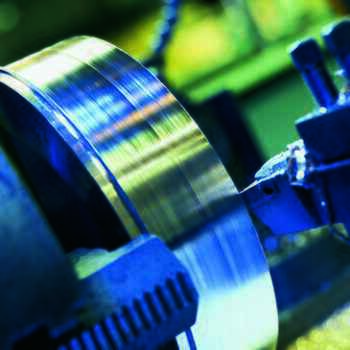 Close up of a machine running