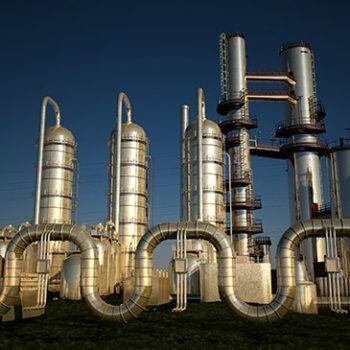 Oil and gas plant