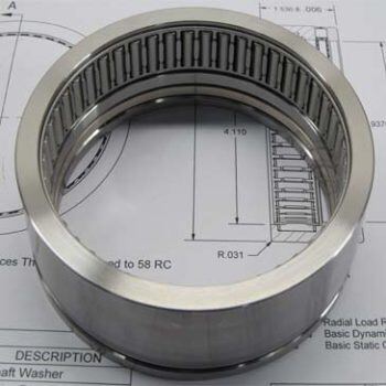 Metal part on top of CAD drawings