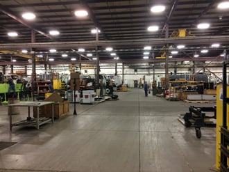 Hi-Vac Corporation product assembly area