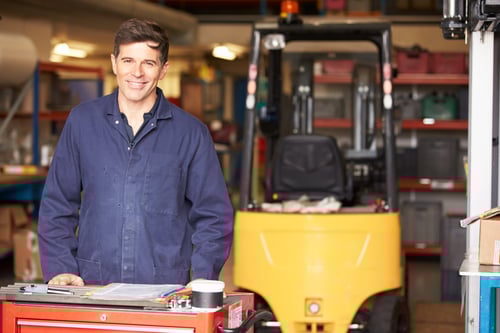 Portrait of Male Engineer Standing