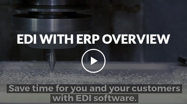 EDI with ERP Overview with video play button