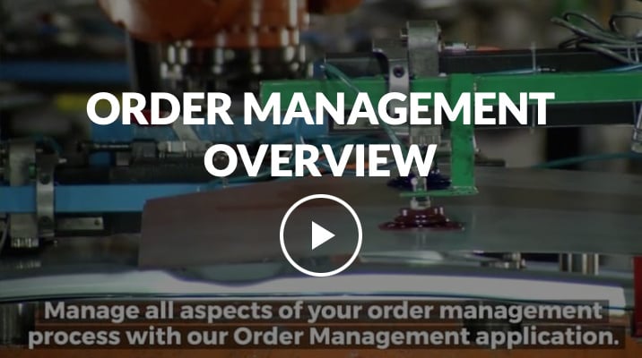 Order Management Overview with video play button