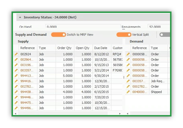 Automate Material Ordering