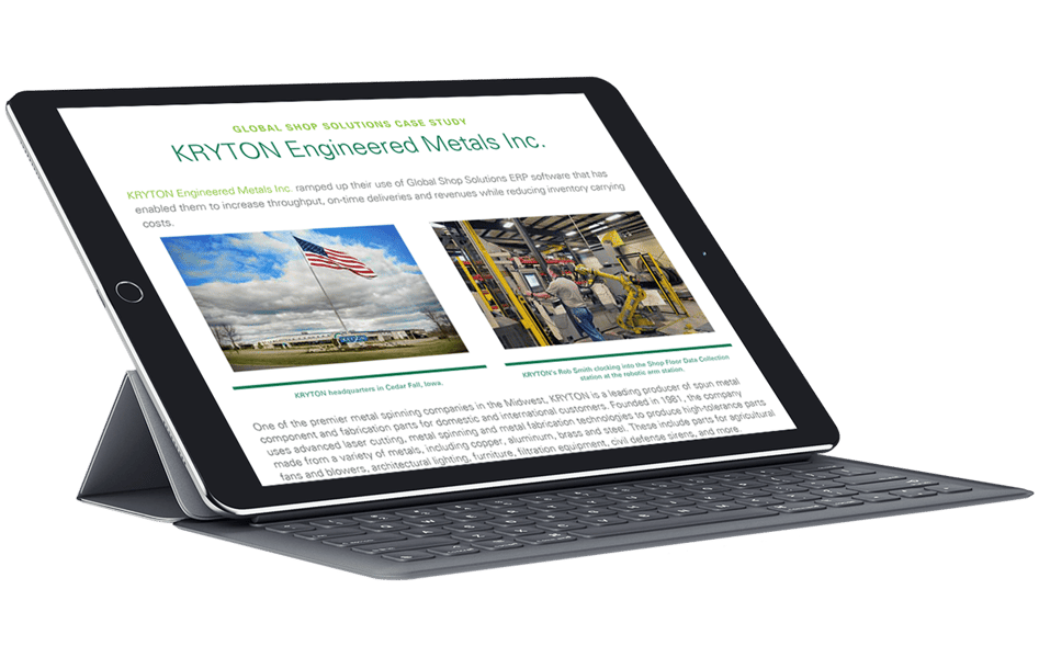 Manufacturing Case Studies