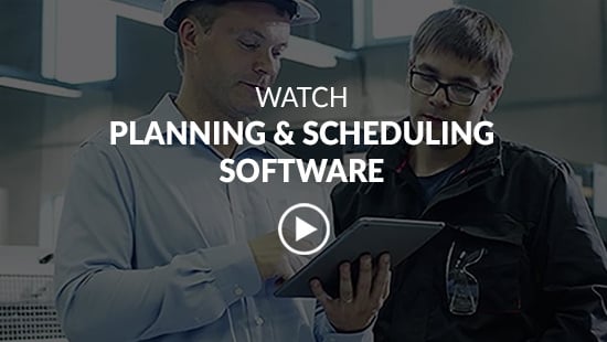 Manufacturers looking at iPad with video play button and video title overlay