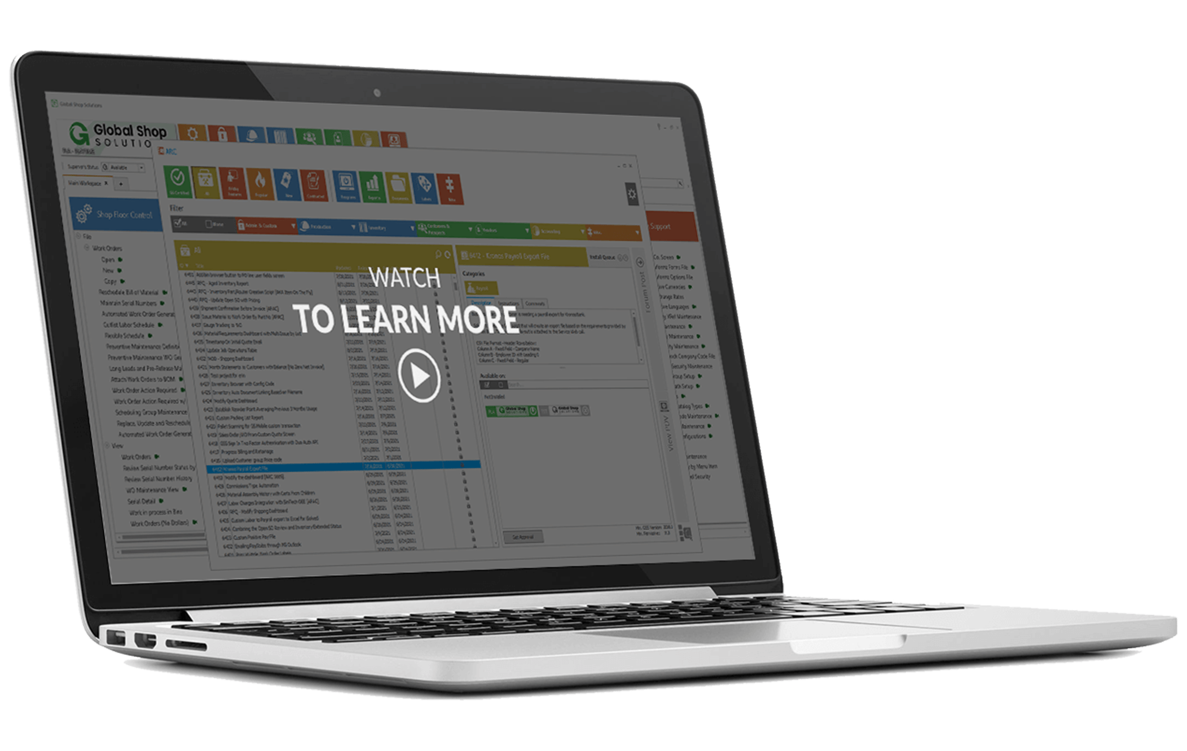 Software and Application Integrations | Global Shop Solutions