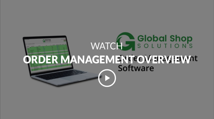 Ordermax Software Bell Order Management Software for Manufacturing | Global Shop Solutions