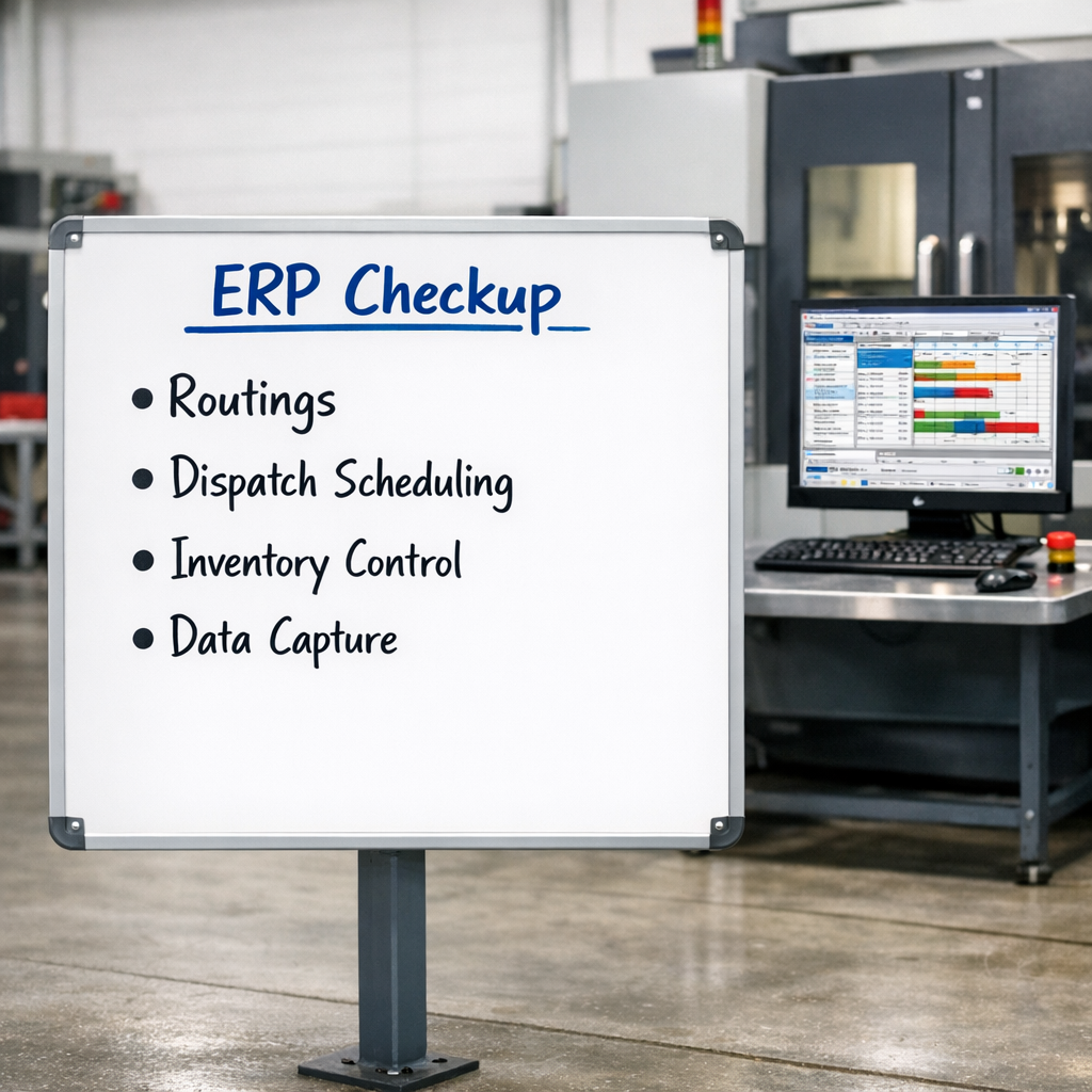 A One Day ERP Checkup to Lift Shop Efficiency